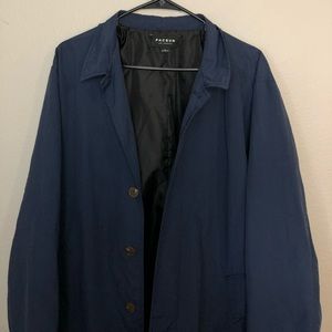 Pac Sun Blue trench coat for men